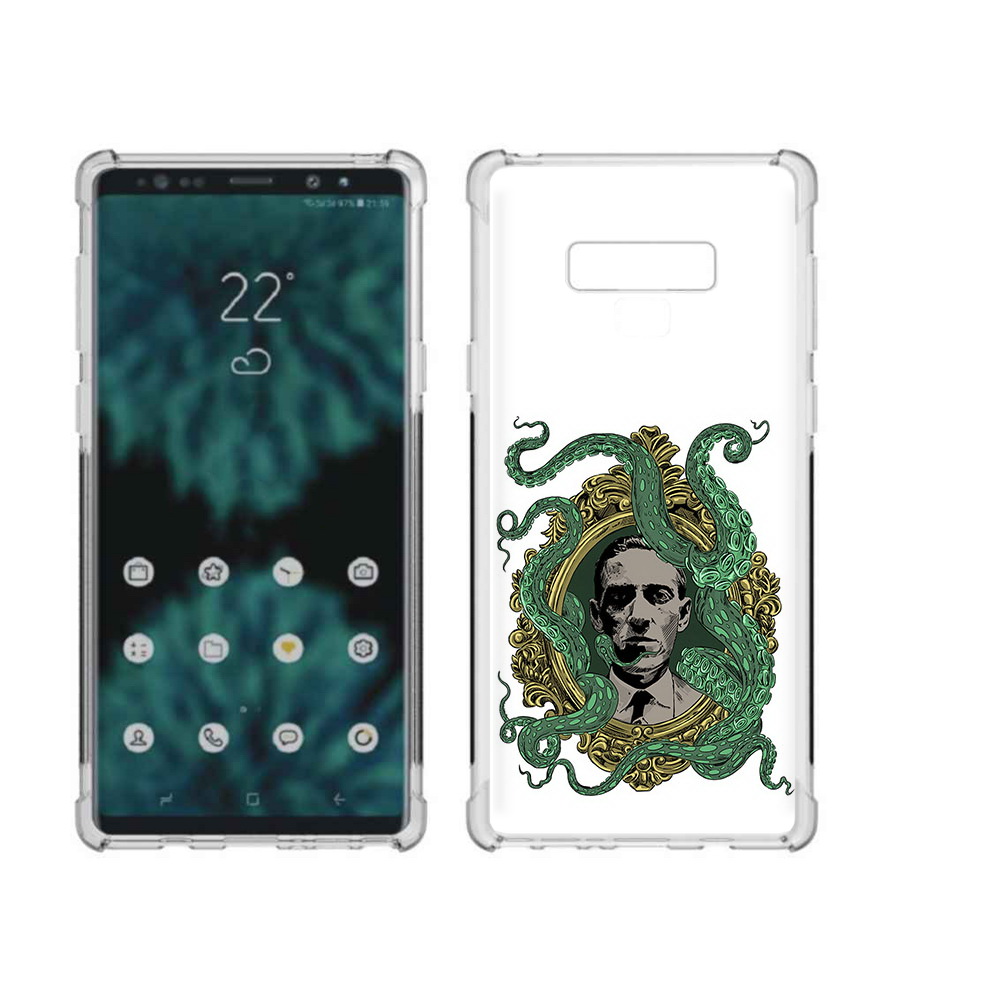 

Чехол MyPads Tocco для Samsung Galaxy Note 9 портрет с кракеном (PT115235.598.552), Прозрачный, Tocco