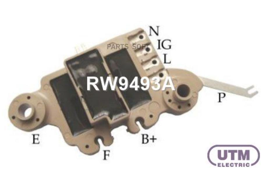

UTM Регулятор генератора 1шт UTM RW9493A