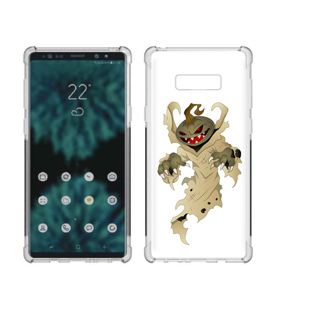 

Чехол MyPads Tocco для Samsung Galaxy Note 9 призрак хэллоуина (PT115235.598.555), Прозрачный, Tocco