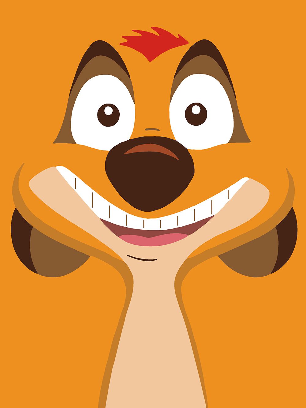 

Картина по номерам Красиво Красим Тимон Минимализм, 50 х 70 см, Тимон Минимализм