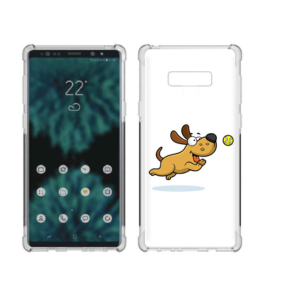 

Чехол MyPads Tocco для Samsung Galaxy Note 9 пёсик (PT115235.598.563), Прозрачный, Tocco