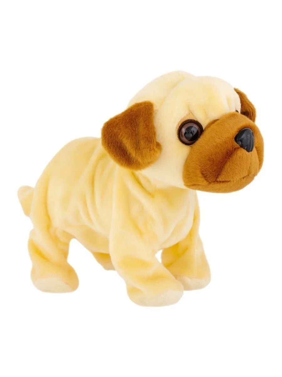 

Интерактивная собака Clever Kid Мопс реагирует на хлопки и касания РЖZH2622