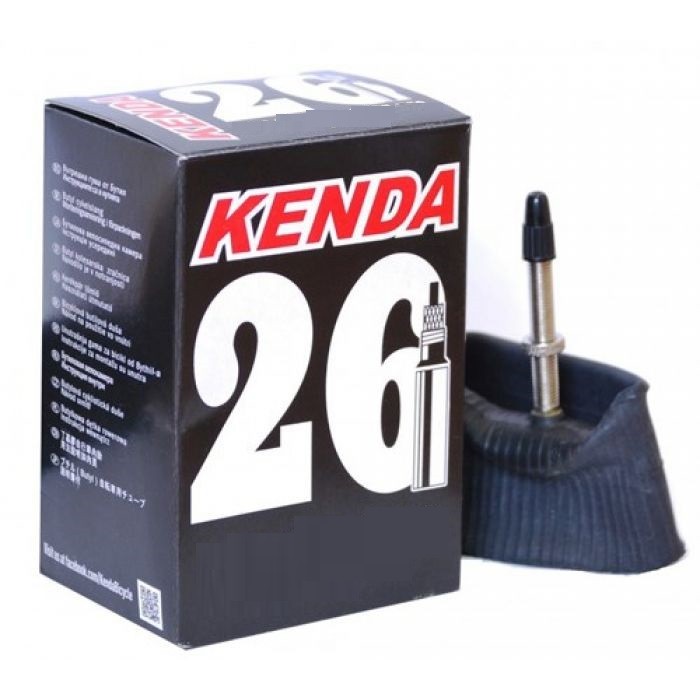 

Камера Kenda 26х1.75/2.125 47/57-559 Superlite Presta 26, Черный, Superlite Presta