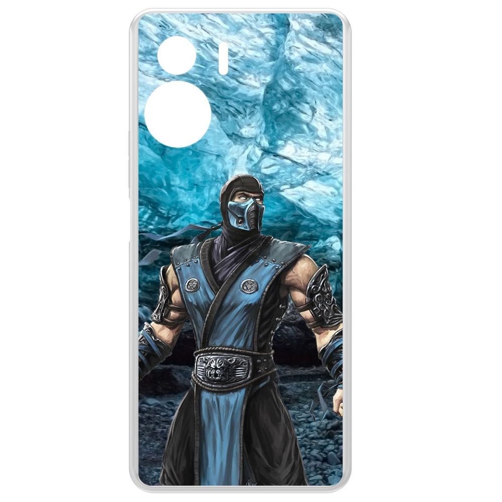 

Чехол-накладка Krutoff Clear Case Мортал Комбат. Саб Зиро для Honor X50i, Прозрачный