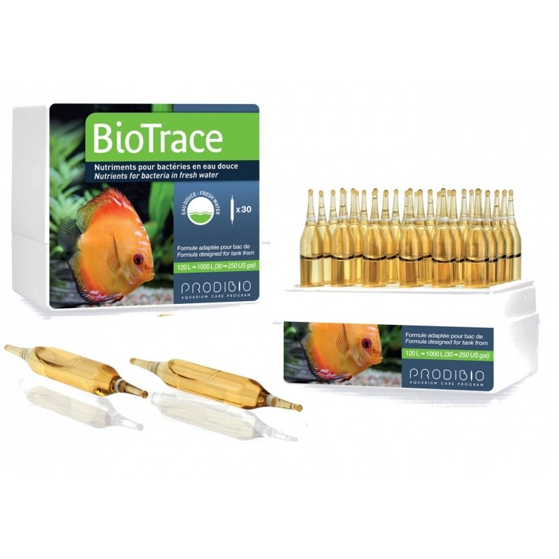 

Биологическая Prodibio PRODIBIO BioTrace микроэлементы для пресной воды , 30 шт.