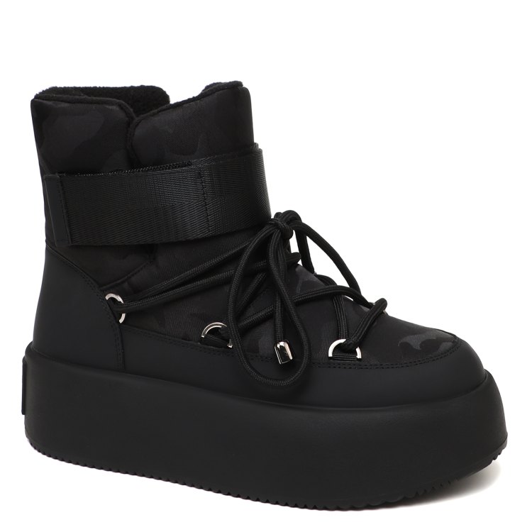 

Дутики женские Maison David AJ1407-5-2 черные 35 EU, Черный, AJ1407-5-2