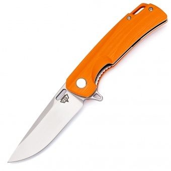 фото Нож складной нус оранжевый кизляр