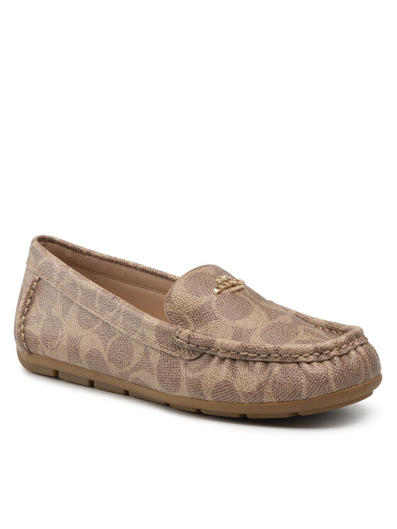 фото Мокасины marley coated canvas c0744 coach бежевый 35 eu