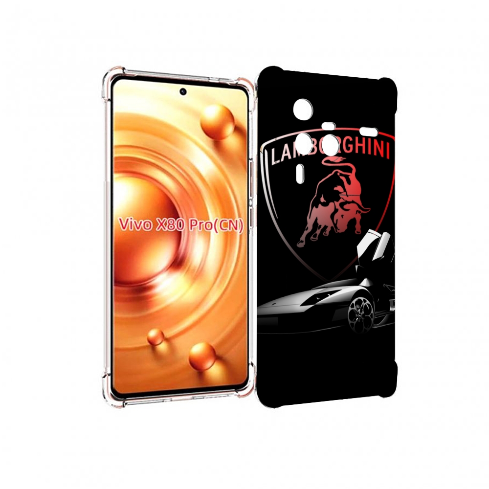

Чехол MyPads Ламборгини-black мужской для Vivo X80 PRO, Прозрачный, Tocco