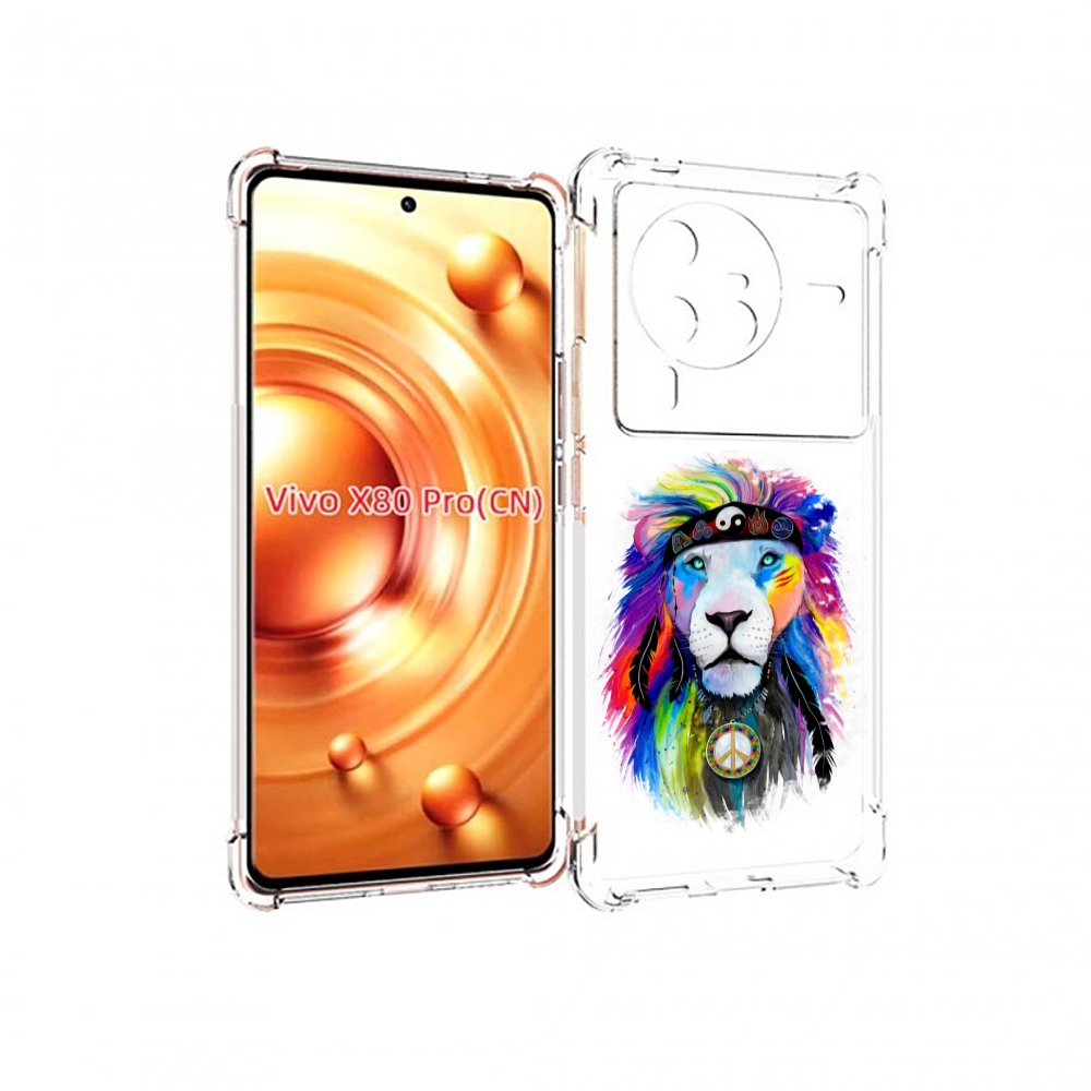 

Чехол MyPads Лев 3 для Vivo X80 PRO, Прозрачный, Tocco