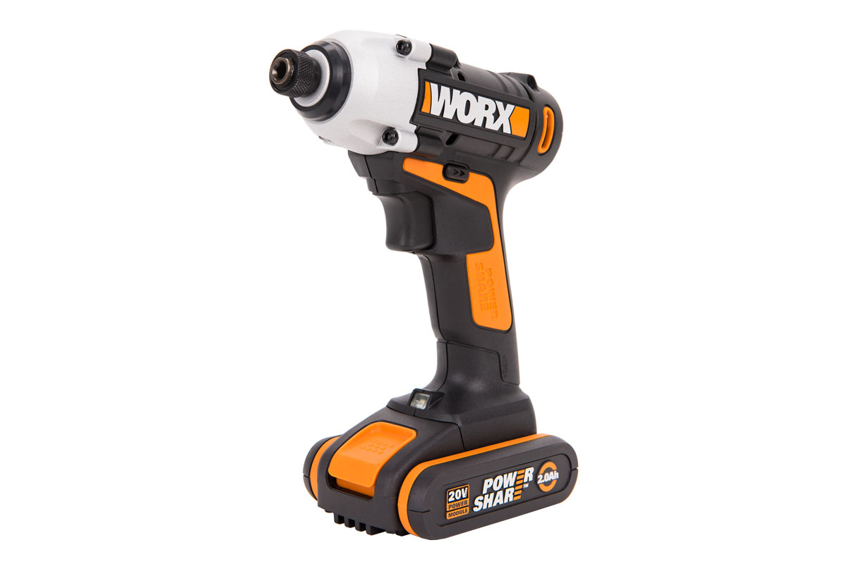 фото Винтоверт аккумуляторный worx wx290.1, 20в, 2ач x1, кейс