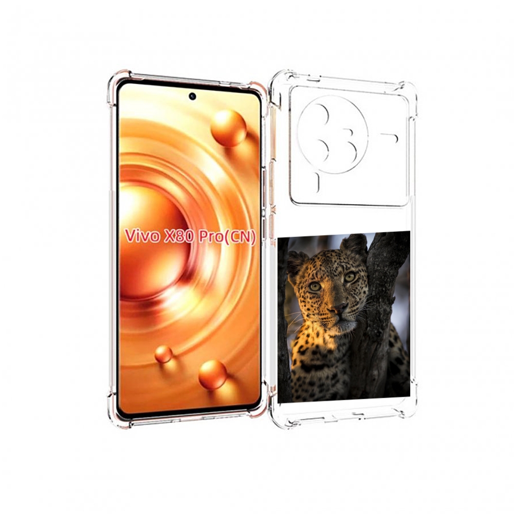 

Чехол MyPads Леопард для Vivo X80 PRO, Прозрачный, Tocco