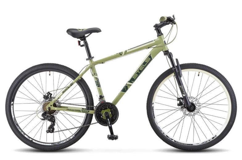 

Велосипед Stels Navigator 900 V F020 (2022) рама 17.5 Хаки колеса 29"