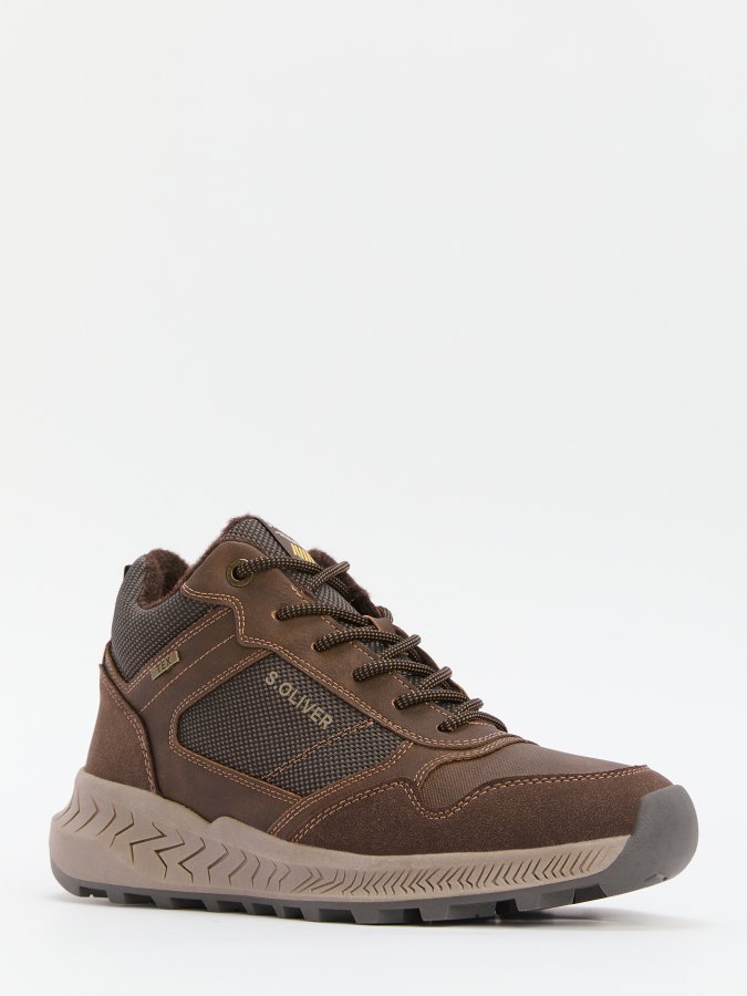 

Кроссовки мужские s.Oliver 5-5-16256-43 коричневые 46 EU, Коричневый, 5-5-16256-43