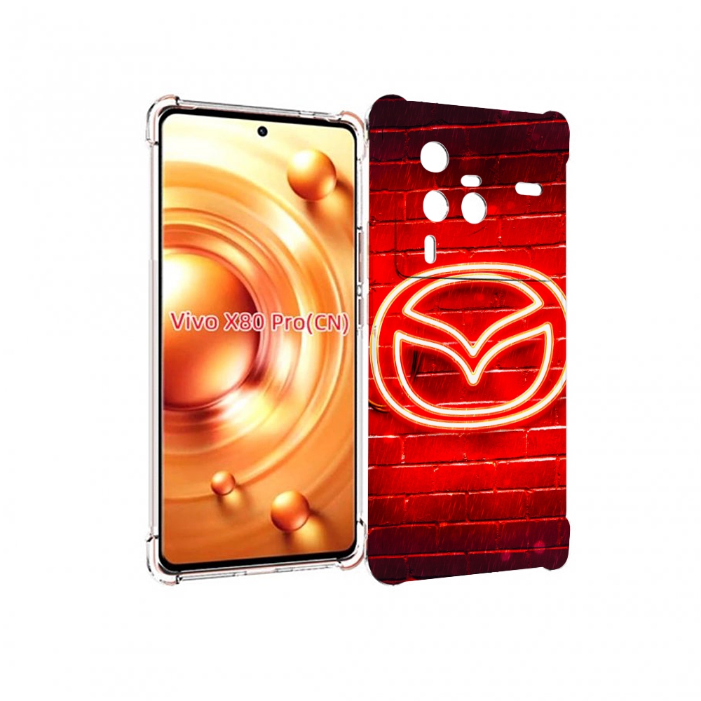 

Чехол MyPads Мазда для Vivo X80 Pro, Прозрачный, Tocco