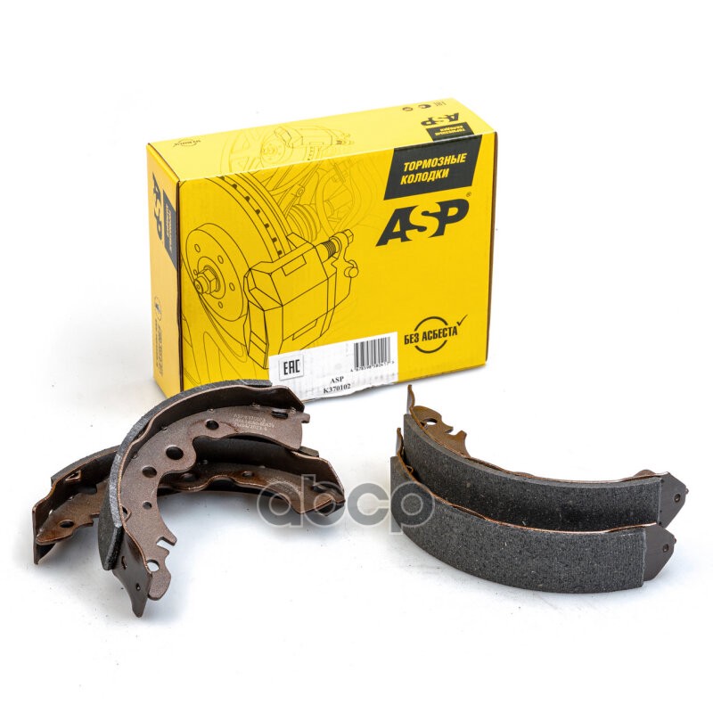 

Тормозные колодки ASP задние K370102