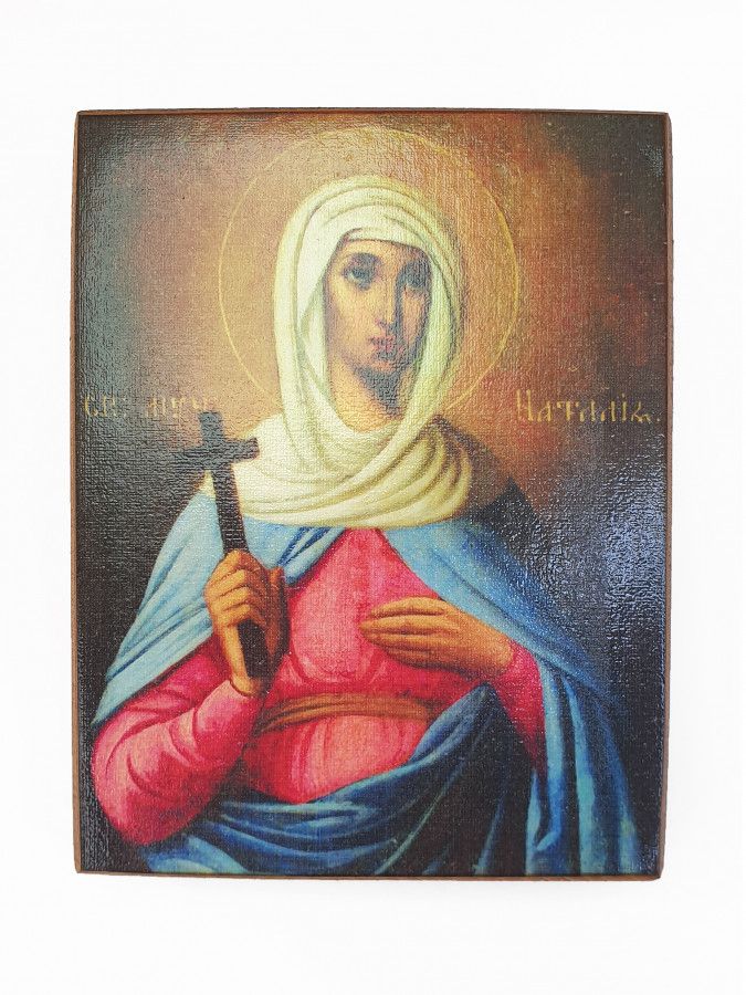 

Икона Наталия (Наталья) Никомидийская, Мученица, под старину, 10х12 см