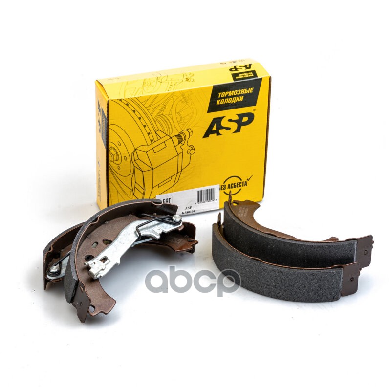 

Тормозные колодки ASP задние K380104