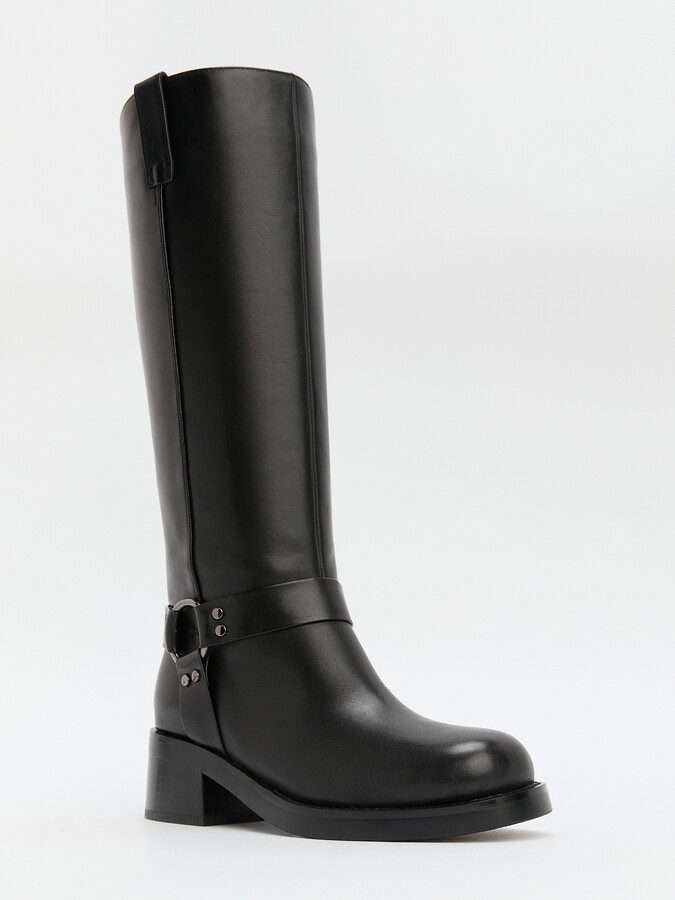 

Сапоги женские Tendance LT983D-9150 черные 37 EU, Черный, LT983D-9150