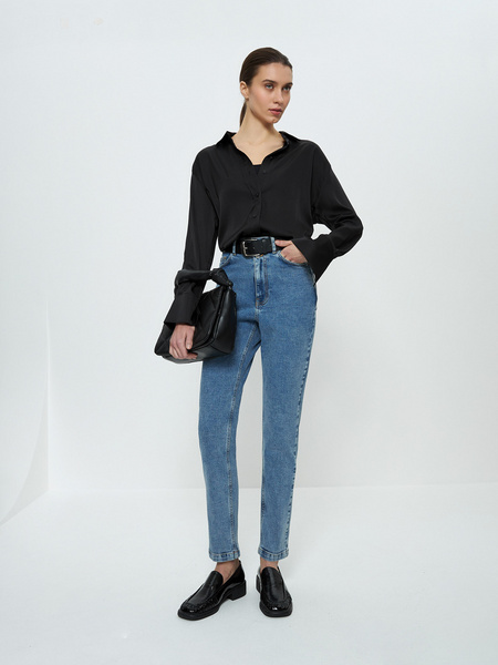 

Джинсы женские ZARINA 2461422722 синие M, 2461422722