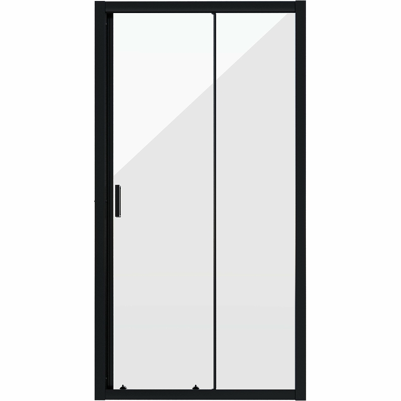 Дверь в нишу Niagara Nova 1900x1100 черный NG-82-11AB душевое ограждение niagara nova ng 43 9ag a110g 90x110x190 прямоугольник дверь распашная