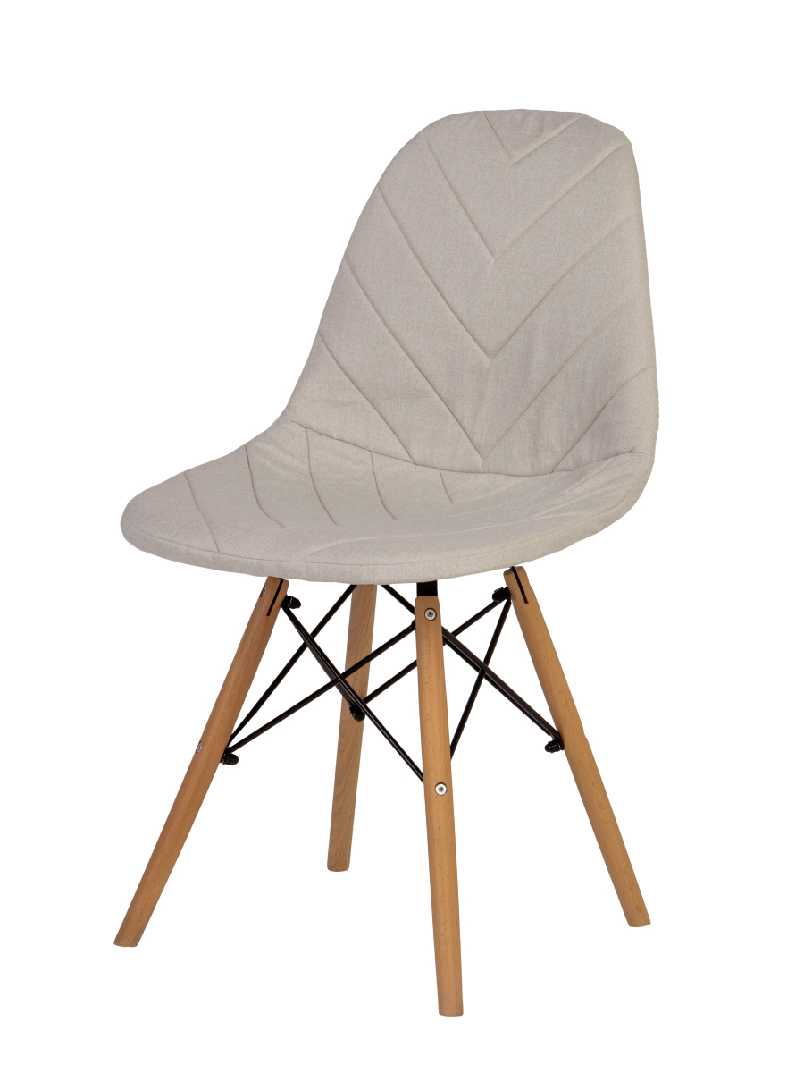 

Чехол LuxAlto на стул со спинкой Eames, Aspen, Giardino, Серо-белый, 2 шт. (11521), 11521