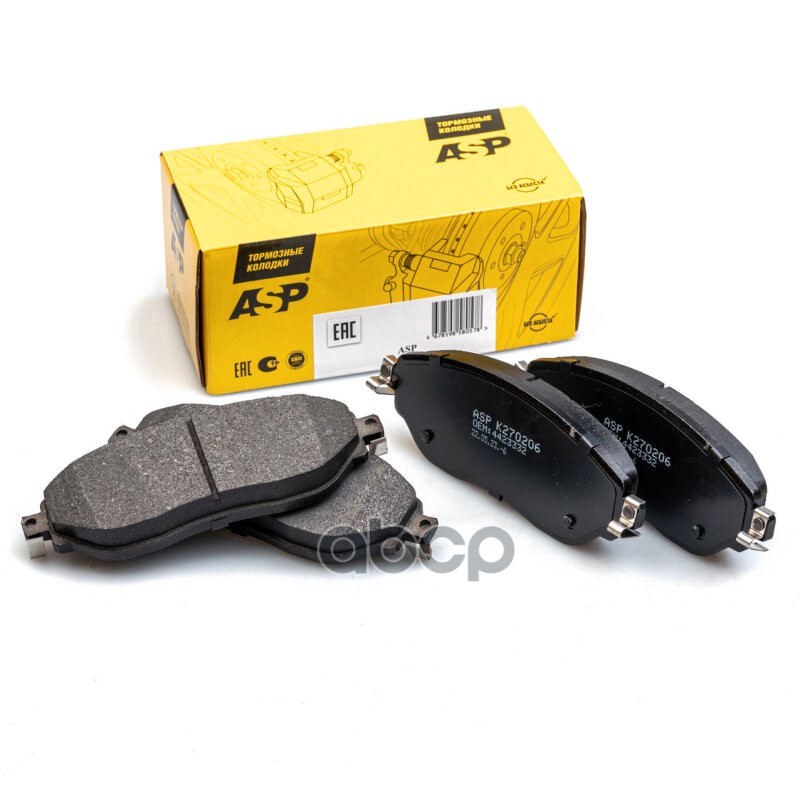 

Тормозные колодки ASP передние K270206