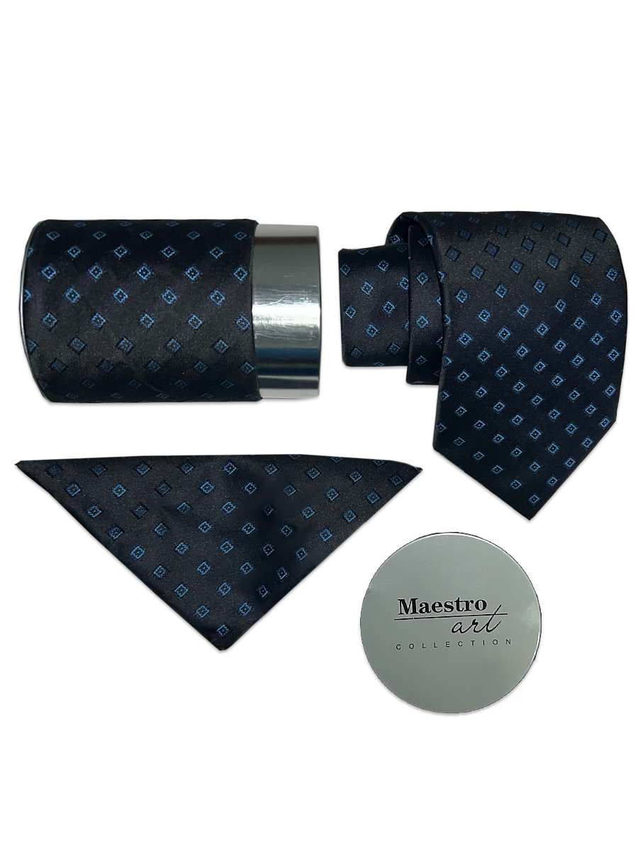 

Галстук мужской Sichuan Fflourish Silk Co., Ltd. Банка, черный, 12A