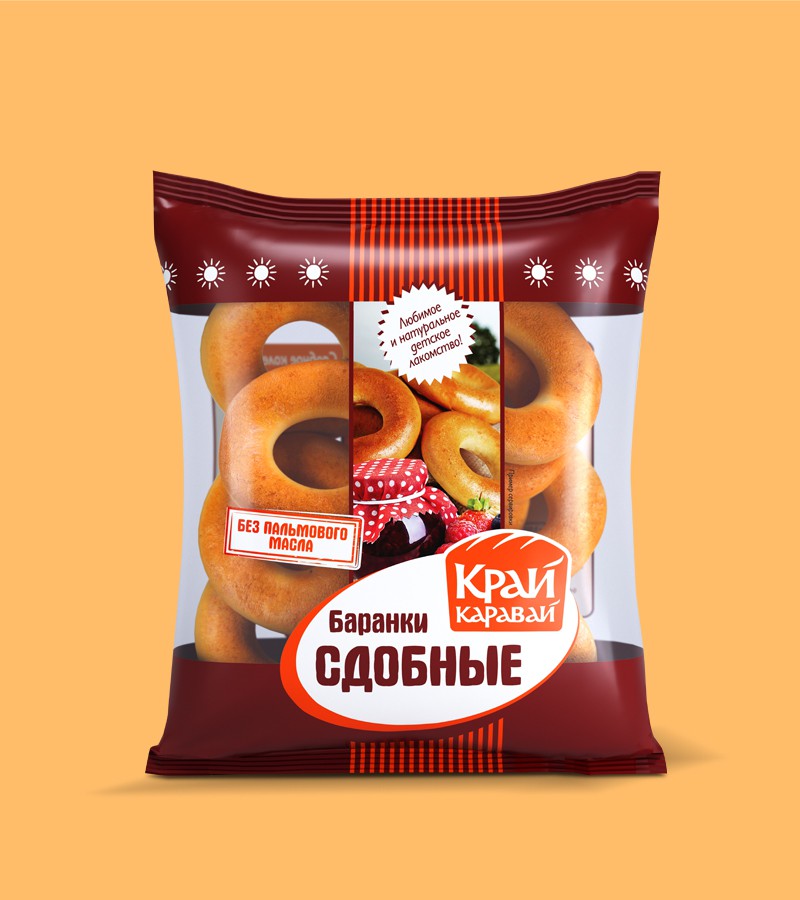

Баранки Край Каравай сдобные 350 г