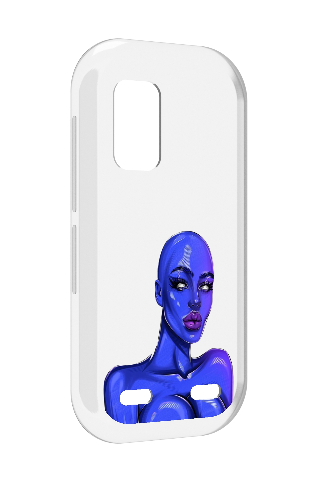 

Чехол MyPads инопланетянка для UleFone Armor X10 / X10 Pro, Прозрачный, Tocco