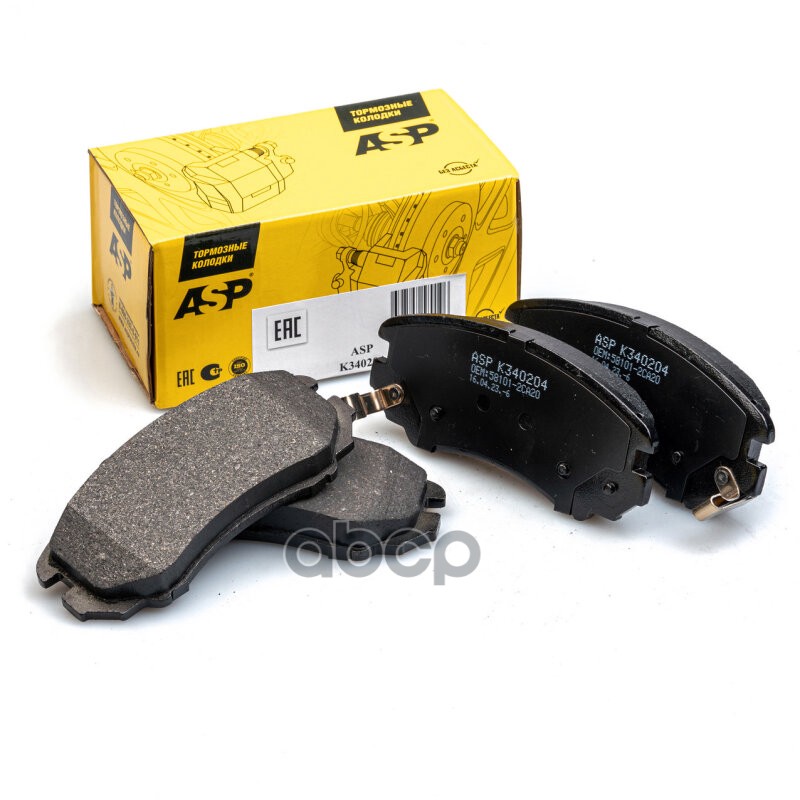 

Тормозные колодки ASP передние K340204