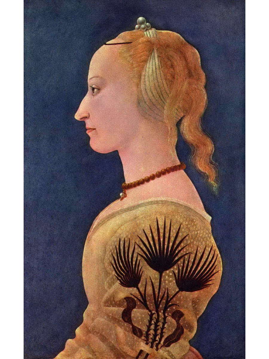 

Постер DRABS A3 Алессо Бальдовинетти Портрет дамы в желтом