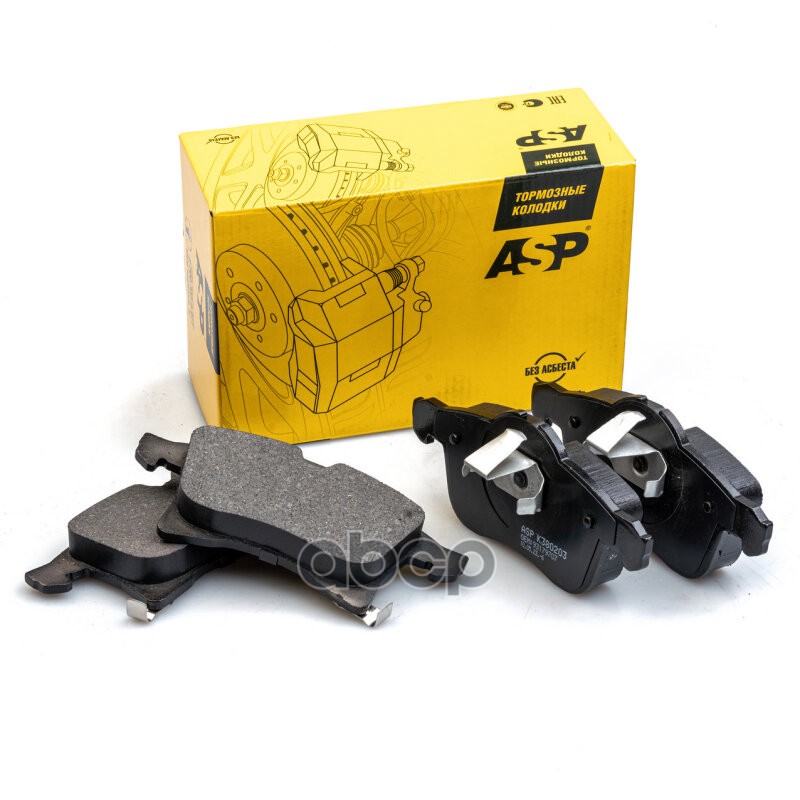

Тормозные колодки ASP передние K380203