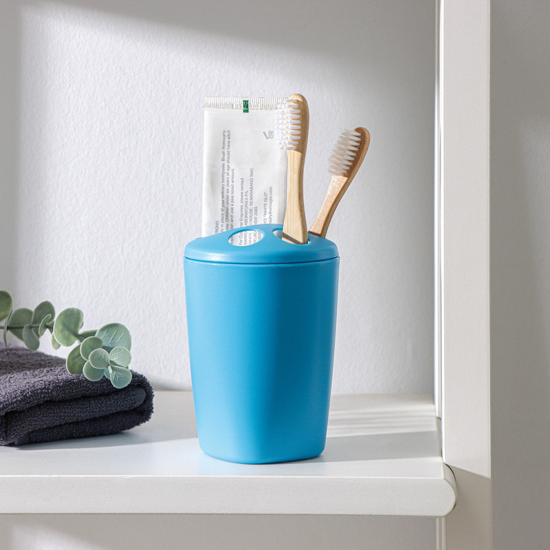 

Подставка для зубных щеток Aqua, цвет голубая лагуна, Berossi "Aqua"