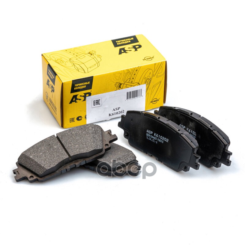

Тормозные колодки ASP передние K610202
