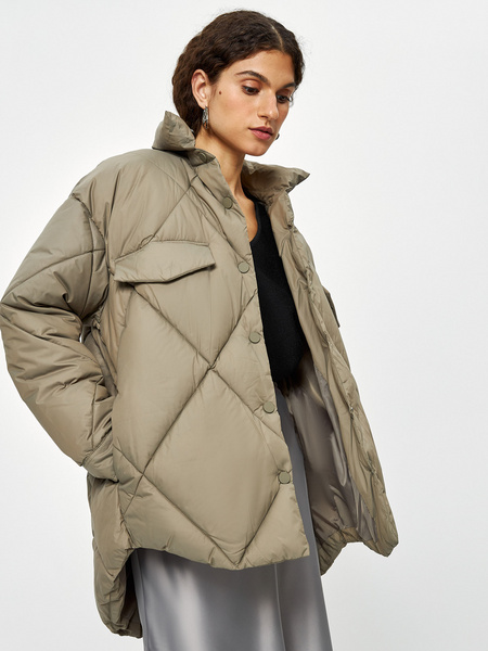 

Куртка женская ZARINA 3122409109 зеленая L, 3122409109