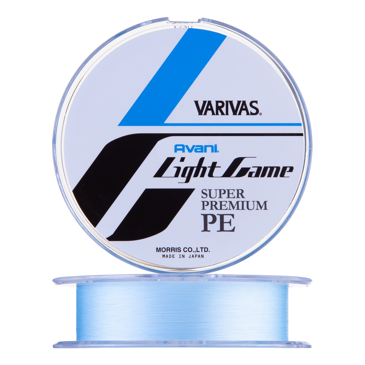 Шнур плетеный Varivas Avani Light Game Super Premium PE X4 №0,3 0,09мм 100м blue