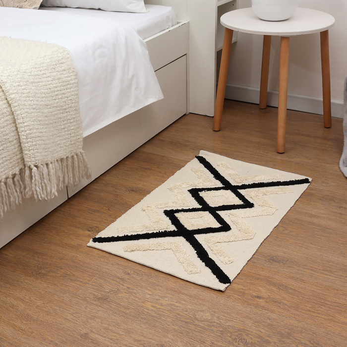 

Ковер Этель Tufting zigzag 50х70 хлопок, 30 полиэстер