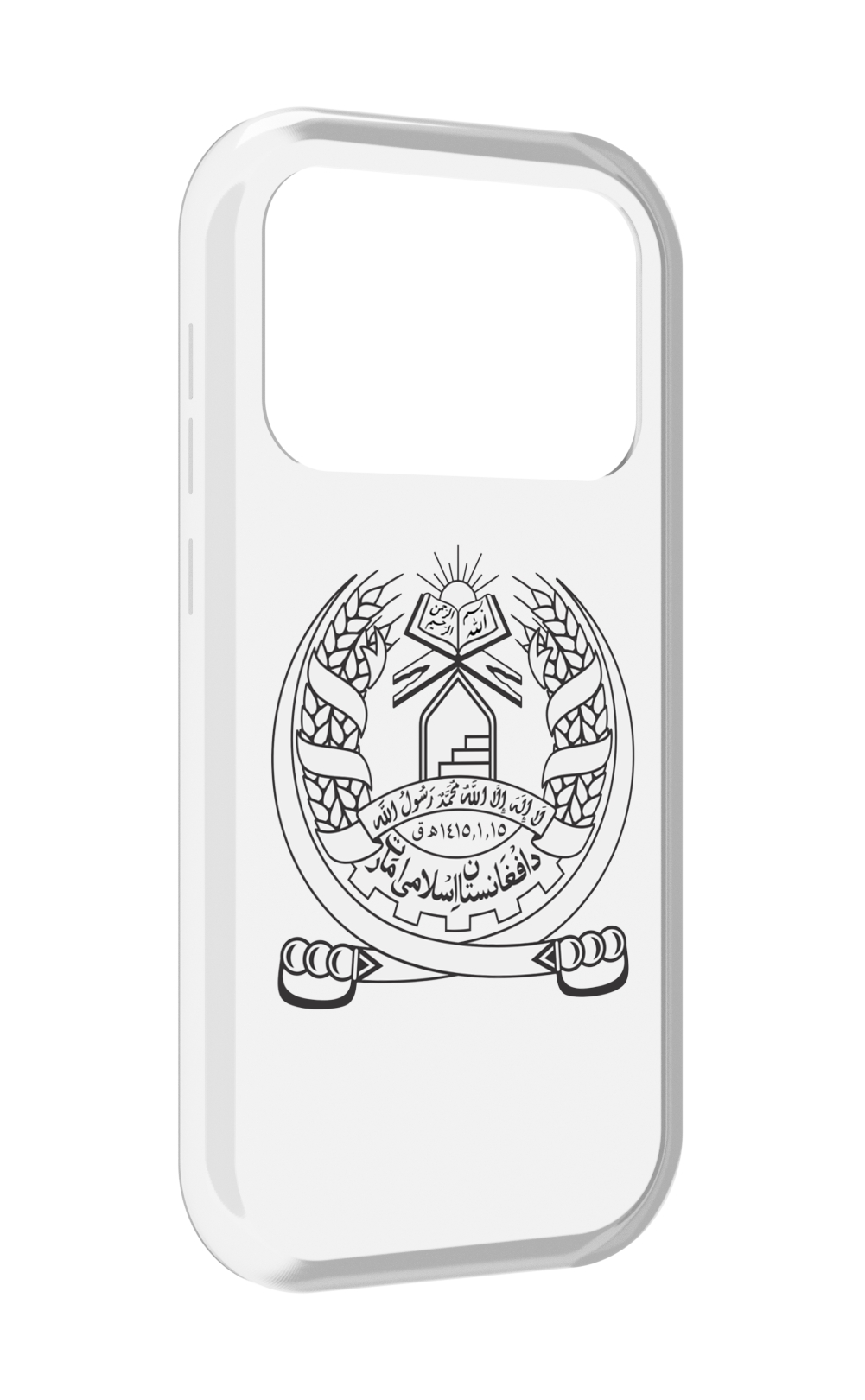 

Чехол MyPads герб-афганистан для Oukitel F150 Air1 Pro / F150 Air1, Прозрачный, Tocco