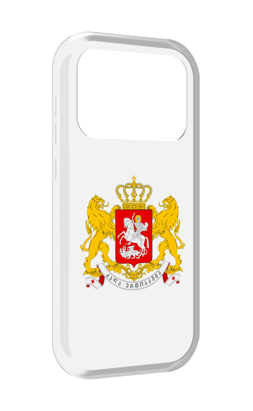 

Чехол MyPads герб-грузии для Oukitel F150 Air1 Pro / F150 Air1, Прозрачный, Tocco
