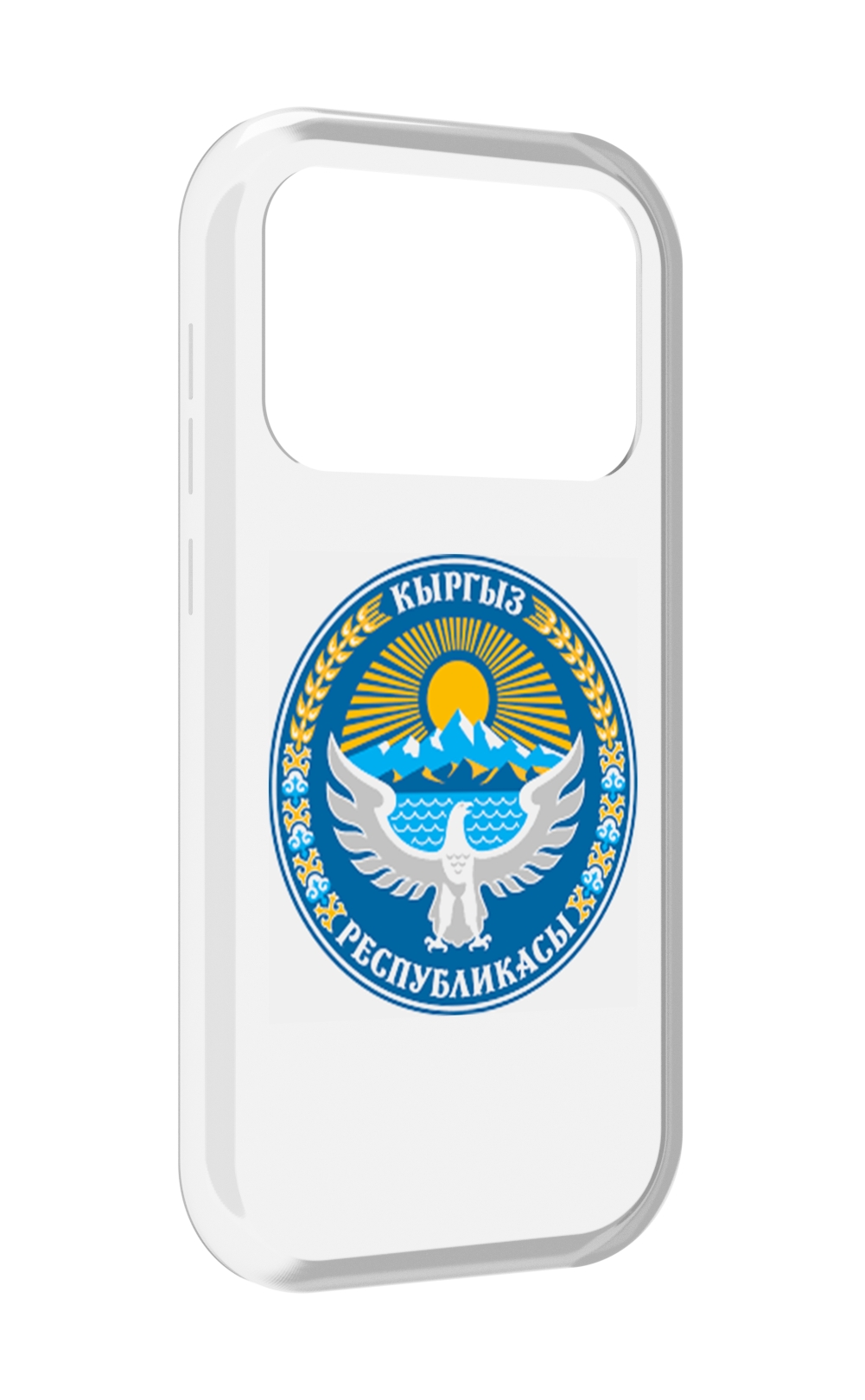 

Чехол MyPads герб-киргизия для Oukitel F150 Air1 Pro / F150 Air1, Прозрачный, Tocco