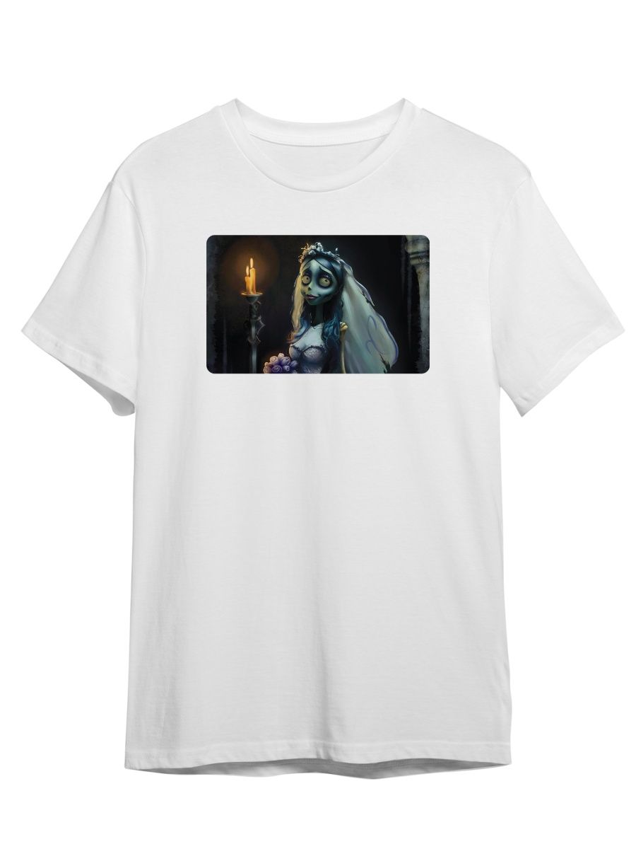 

Футболка унисекс Каждому Своё Труп невесты/Мультфильм MUTR14 белая XL, Белый, "Труп невесты/Мультфильм" MUTR14