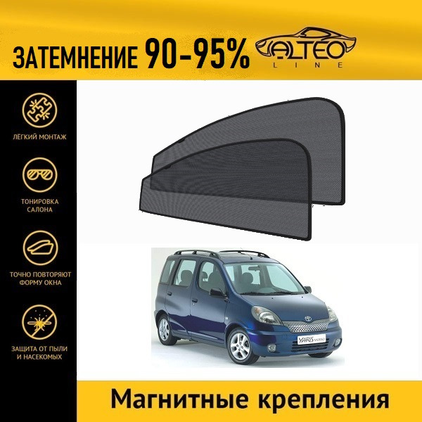 

Автошторки ALTEO на Toyota Yaris Verso, 1 (XP20) (1999-2003)