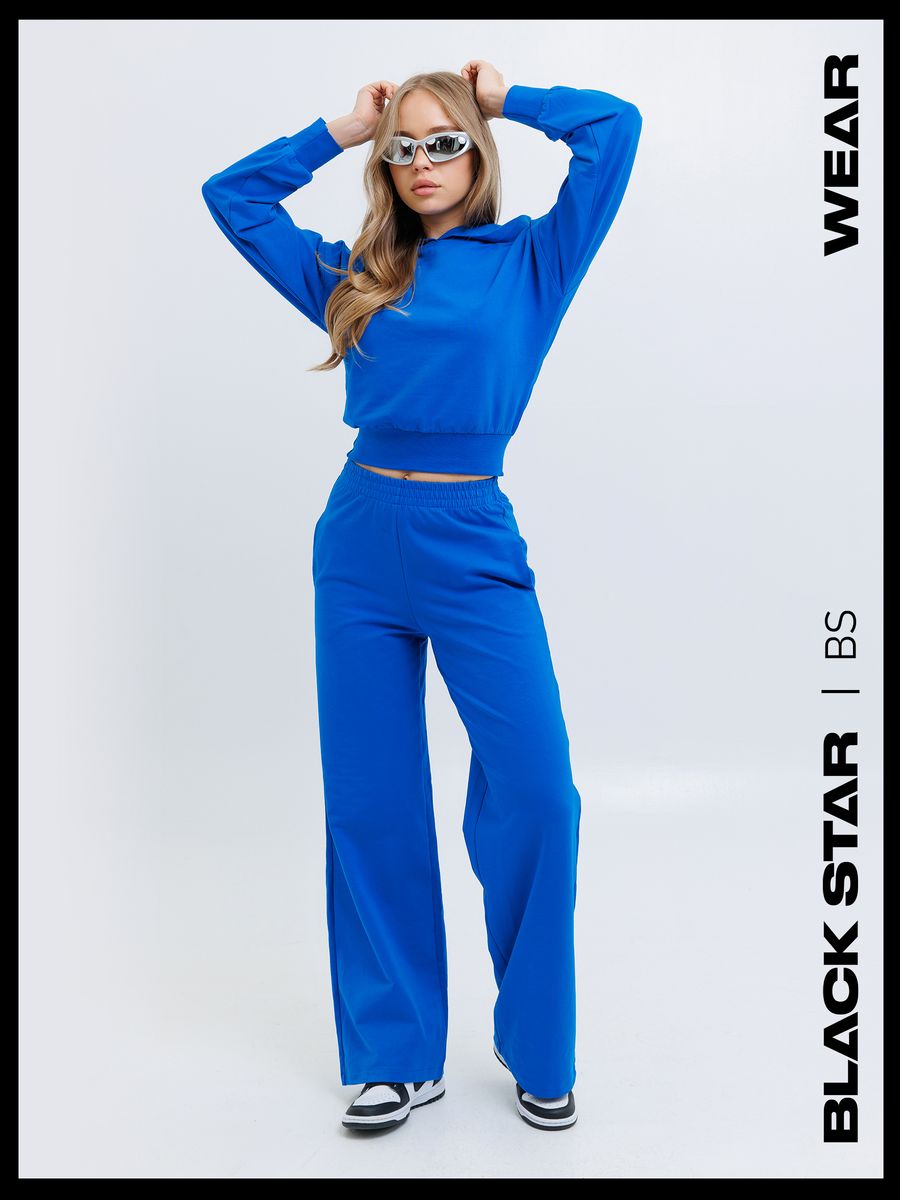 Костюм женский Black Star Wear SLBA0123-004 синий M