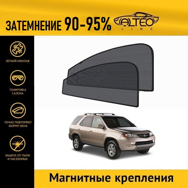 

Автошторки ALTEO на Acura MDX, 1 (2000-2003)