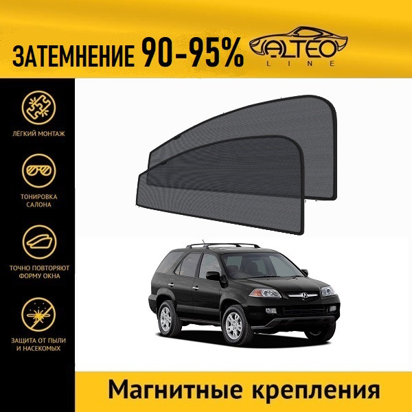 

Автошторки ALTEO на Acura MDX, 1 рестайлинг (2003-2006)
