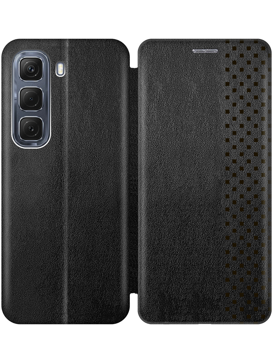 

Чехол-книжка на Infinix Hot 50 4G с принтом "Шах и мат" черный, Черный;серый, 786718731