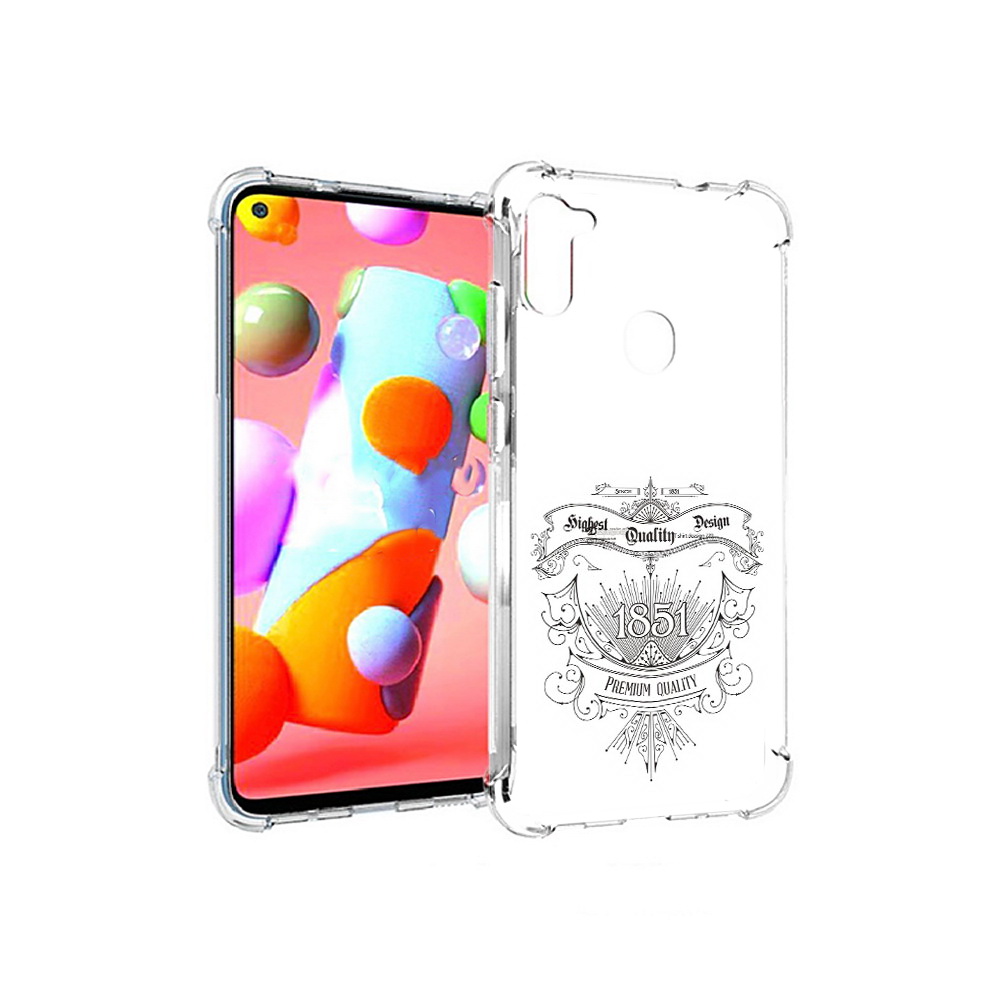 Чехол MyPads Tocco для Samsung Galaxy A11 логотип 1851 год (PT149913.480.444)
