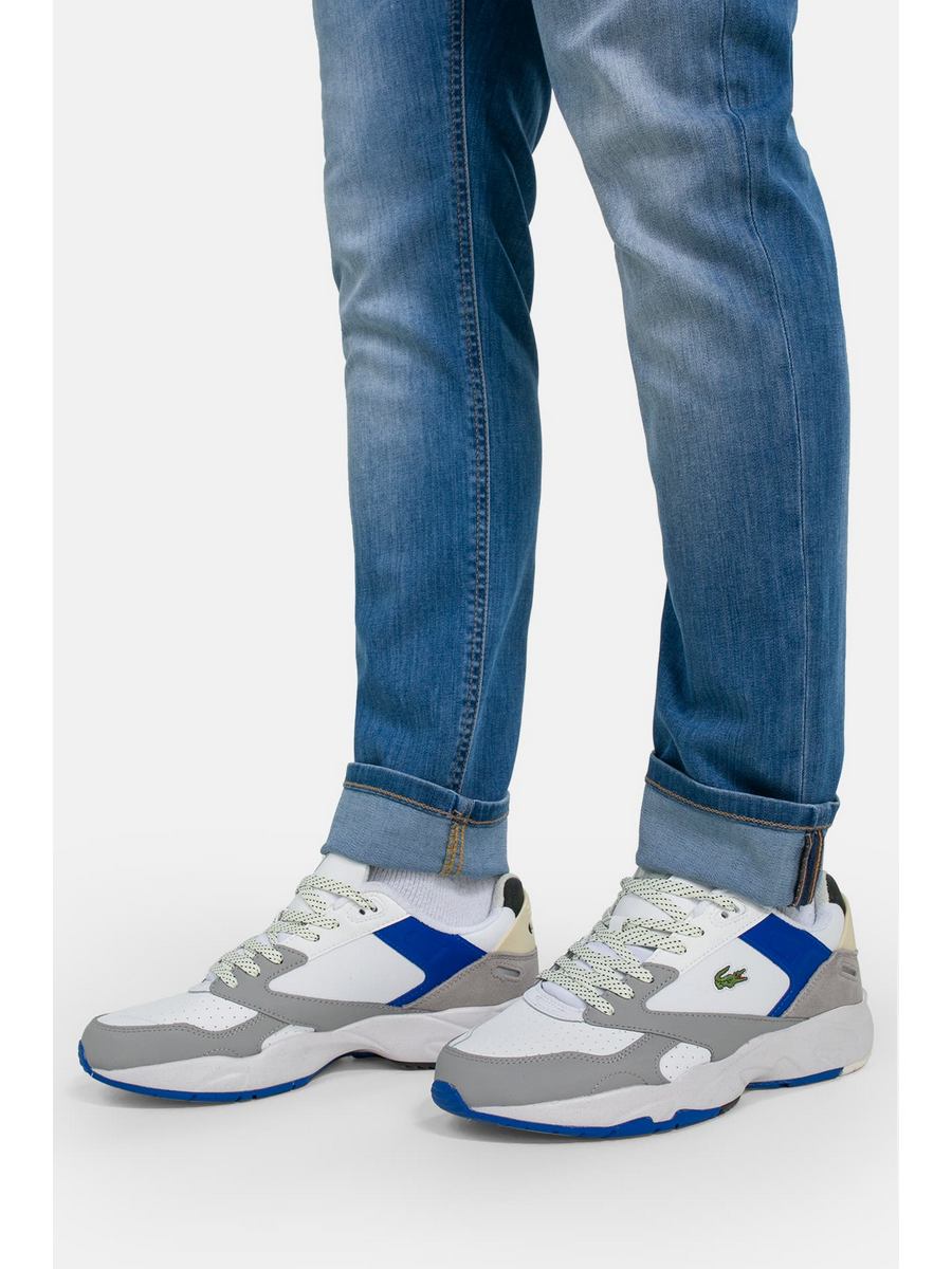 

Кроссовки мужские Lacoste 001430994 серые 42 EU, Серый, 001430994