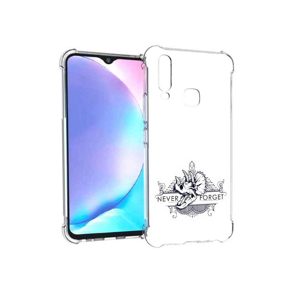 

Чехол MyPads Tocco для Vivo Y17 логотип носорога никогда не забуду (PT136369.382.445), Tocco